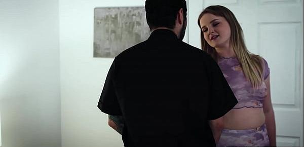  PURE TABOO Eliza Eves Seduces Priest During Intervention